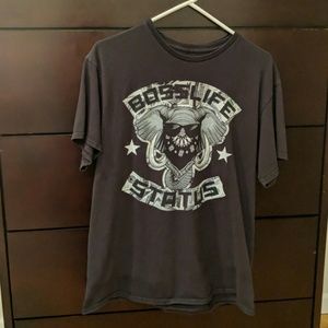 Addiction Boss Life Status T-Shirt